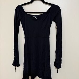 Windsor Black Long Sleeve Dress